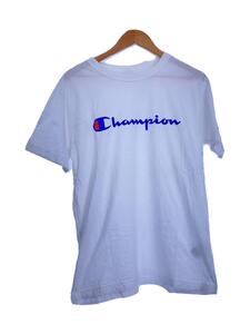 Champion◆Tシャツ/M/-/WHT/無地/c3-h347