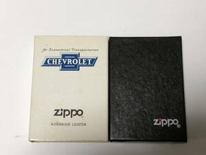 未使用 ケース付き ZIPPO ジッポー シボレー コルベット CHEVROLET CORVETTE アメ車 1995年製 アメリカ USA オイルライター MADE IN USA