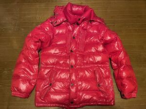 【正規輸入品】程度良好です モンクレール最高級ラインROD 希少色レッド サイズ1 Moncler 赤 管80