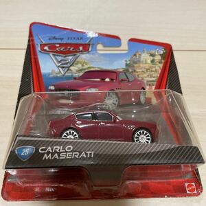 マテル カーズ カルロ マセラティ CARLO MASERATI MATTEL CARS ミニカー キャラクターカー クアトロポルテ