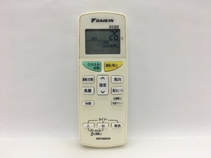 ダイキン　エアコンリモコン　ARC469A24　中古品A-5772