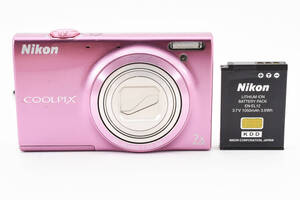 【動作良好美品★】ニコン Nikon COOLPIX S6100 コンパクトデジタルカメラ #M10978