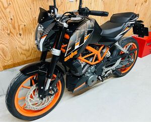 ☆埼玉 KTM 390DUKE ABS 2016y 走行4400km 車検令和7年6月迄 名変代行・首都圏配送・BAS持込可能☆