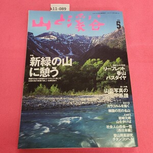 k11-089 山と溪谷 1999年5月号 山と溪谷社 