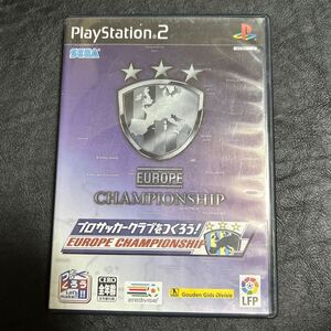 【PS2】 プロサッカークラブをつくろう！ ヨーロッパチャンピオンシップ　説明書付き　PS2ソフト ソフト 動作確認済み