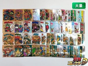 sB543s [訳あり] 大量 ロッテ ビックリマン ヘッド 100枚以上 タイタン弁慶 大聖ユーラ ヤマト爆神 閃光子 他