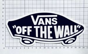 VANS OFF THE WALL SK8/SURF/SNOW バンズ オフザウォール ～20.3cm 8inch ～レア ビッグ ステッカー7