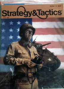 3W/STRATEGY&TACTICS NO.112 PATTON GOES TO WAR/新品駒未切断/日本語訳無し