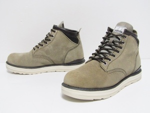 美品 visvim ビズビム 7 HOLE WORK BOOTS SUEDE LEATHER SAND US10 28cm ワークブーツ スエード レザー サンド ベージュ moc folk 73 fil