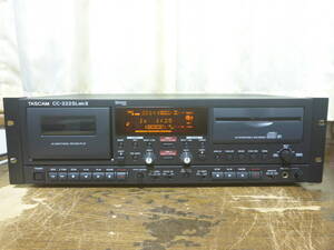 TASCAM　　CC-222SLmkⅡ 業務用CDカセットレコーダー　タスカム