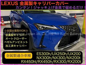 LEXUS_UX10系専用☆金属製キャリパーカバーフロント左右2p(リア別)◇赤_ロゴ付属無☆UX250h UX200 UX300e XZH10/MZAA1#/MZAH1#用★