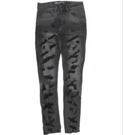 VALABASAS BLACK SKINNY JEANS