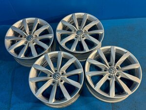 Volkswagen フォルクスワーゲン GOLF ゴルフ 7 AUCJZ 純正 アルミホイール 4本セット 17×7.0J +49