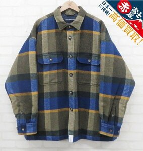 3J3851/DESCENDANT CLAIRTON PLAID JACKET 212TQDS-JKM02 ディセンダント クレアトンプレイドジャケット