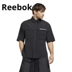 Reebok 新品未使用タグ付き　シャツ　半袖　リーボック　メンズ　ウーブン