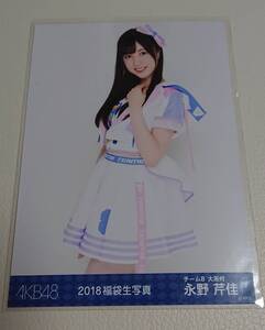 永野芹佳　AKB48　公式　生写真　2018福袋生写真　チーム8　Sereika nagano　ながのせりか　新品　未使用　希少品　入手困難　管理YF2018NS