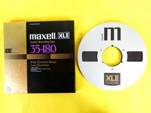 (MTR-4) maxell マクセル XLII 35-180 10号 メタルリール オープンリールテープ オーディオ ＠80(9)