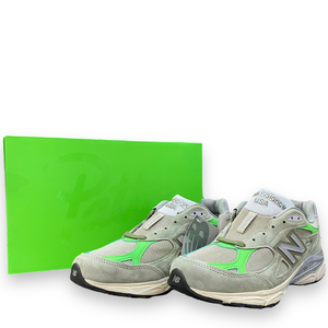 未使用 26.5cm NEW BALANCE × PATTA 990V3 Keep Your Family Close Olive M990PP3 ニューバランス パタ オリーブ スニーカー