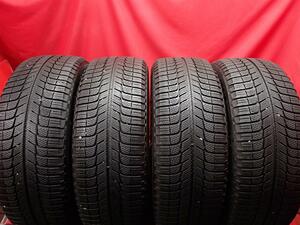 スタッドレス4本 225/55R18 98H 4本セット ミシュラン X-ICE3 プラス MICHELIN X-ICE3＋ 7.5分山★stati18 デリカD:5 フォレスター