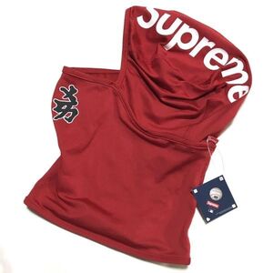 【新品】Supreme×MLB Kanji Teams Balaclava シュプリーム×ニューヨークヤンキース 漢字ロゴ バラクラバ フェイスマスク 赤 限定 正規