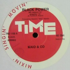 $ MAIO & CO / BLACK POWER (ISD REMIX) 再プレス盤３枚シリーズ (TRD 115) 12インチ　レコード