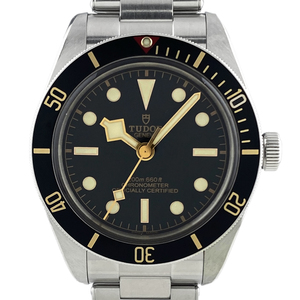 チュードル TUDOR ブラックベイ フィフティエイト 79030N 腕時計 SS 自動巻き ブラック メンズ 【中古】