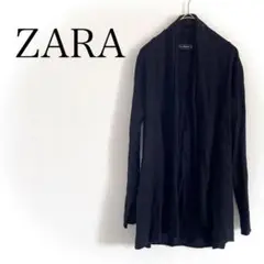 ZARA ザラ ニット カーディガン ブラック M