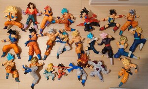 ドラゴンボール　フィギュア　23体 ジャンク match makers 孫悟空 バーダック フリーザ とよたろうが描いてみた　リペイント　一番くじ