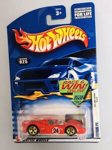 HOTWHEELS ホットウィール FERRARI P4 2002 First Editions 13 of 42