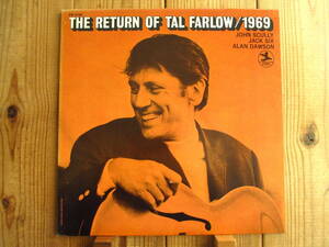 オリジナル / Tal Farlow / タルファーロウ / The Return Of Tal Farlow - 1969 / Prestige / PRST 7732 / US盤 / TOPロゴ 紺ラベル