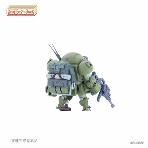 チョイプラシリーズ No.020 装甲騎兵ボトムズ スコープドッグ AT-01グリーン パラシュートザック装備型