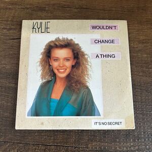 輸入盤 マキシCDシングル カイリーミノーグ Kylie Minogue Wouldn’t Change a thing/It’s no secret PWL Stock Aitken Waterman