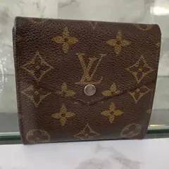 LOUIS VUITTON ルイヴィトン コンパクト ミニ 三つ折財布 モエビネ