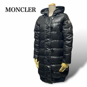  MONCLER モンクレール ダウンジャケット ブラック黒 1 ロング