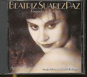 JA526●Beatriz Suarez Paz(ベアトリス・スアレス・パズ)「Recuerdos de Bohemia」輸入盤CD /タンゴ