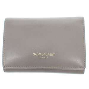 SAINT LAURENT PARIS サンローラン パリ レザーキーケース 360432 グレー ITDLU4R089Y0