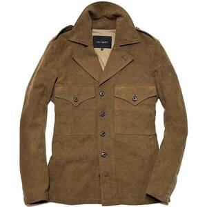 定価7.8万 1piu1uguale3 M-43 ultra suede utility shirts jacket Ⅳ ウノピュ スエードジャケット ブルゾン akm wjk ジュンハシモト