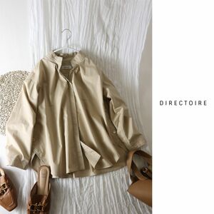 ディレクトワール DIRECTOIRE☆洗える サイドボタンシャツ 38サイズ☆M-S 5914