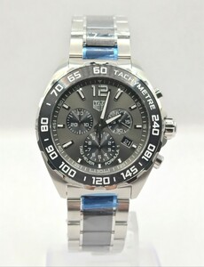 【未使用品】TAGHEUER タグホイヤー CAZ1011.BA0843 FORMULA 1 フォーミュラ1 クォーツ クロノグラフ 43mm セラミック&スティール メンズ 