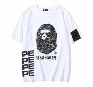 【人気デザイン】a bathing ape tシャツ アベイシングエイプ bape T 半袖 メンズ レディース 男女兼用