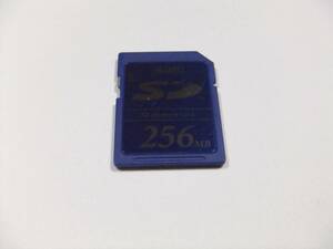 SDカード 256MB フォーマット済み 1枚 動作品 アイ・オー・データ