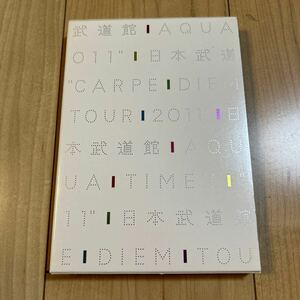 Aqua Timez「Carpe diem Tour 2011 日本武道館」初回生産限定版 2DVD