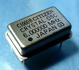 CITIZEN 6.000000MHz(6MHz) OSC クリスタルオシレータ [C]