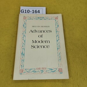 G10-164 近代科学の歩み 英文 MELVIN BERGER 朝日出版社 昭和46年4月初版 日焼け傷汚れあり。