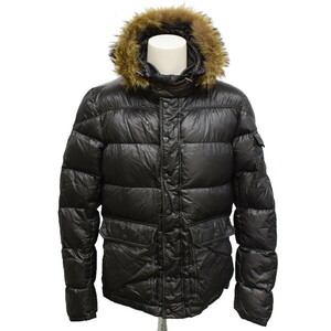 1円 ◆美品 MONCLER モンクレール アウター ダウン ジャケット サイズ4 ダークグリーン◆E.Cssl.tI-22