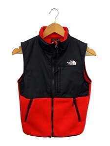 THE NORTH FACE◆ベスト/150cm/ポリエステル/RED/NAJ71882