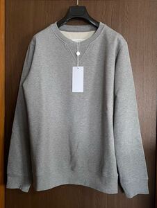 48新品 メゾンマルジェラ クラシック レギュラー スウェット シャツ 長袖 トレーナー 21AW size48 M Maison Margiela 10メンズ イタリア製