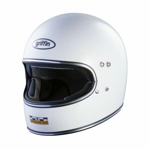 griffin speedstar helmet (グリフィン スピードスター ヘルメット）ホワイトカラー　Mサイズ　 フルフェイス ヘルメット　WM