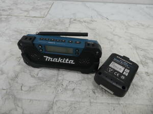 ☆ マキタ Makita 充電式ラジオ MR052 バッテリー互換品 セット 1円スタート ☆