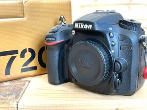 ■ 美品 NIKON ニコン D7200 デジタル一眼レフ カメラ ボディ 元箱/説明書 付★